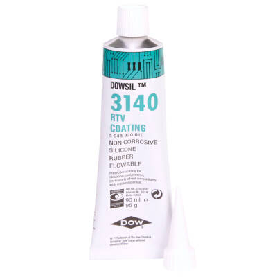 DOWSIL 3140 RTV Silicone Coating | Transparent Protective Coating for Electronics – 90 mL - Dow
