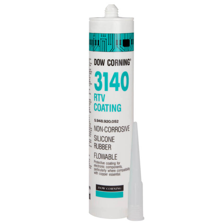 DOWSIL 3140 RTV Silicone Coating | Transparent Protective Coating for Electronics – 90 mL - 2