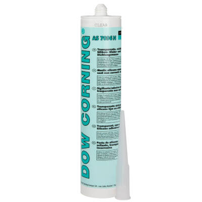 DOWSIL AS 7096N Clear Silicone Sealant | Flexible Neutral Cure Sealing – 310 mL - 1