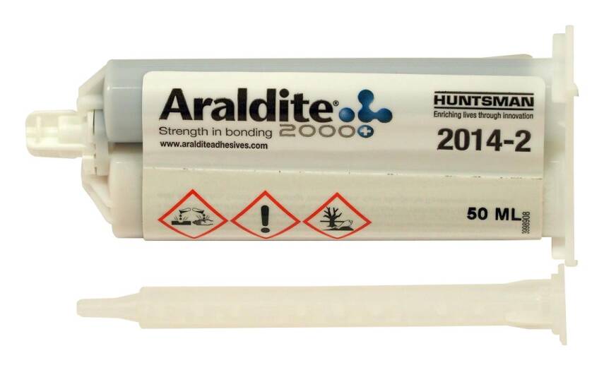 Araldite 2014-2 – 50 ml Kartuş | Yüksek Sıcaklık ve Kimyasal Dayanımlı Epoksi Yapıştırıcı - 1