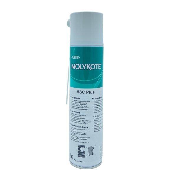 DuPont™ MOLYKOTE® HSC Plus Paste Spray 400ml – Yüksek Sıcaklıkta Metal Montaj ve Kaydırma Yağı - 1