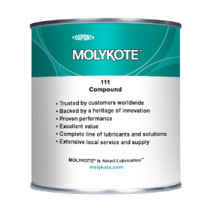 DuPont™ MOLYKOTE® 111 Compound Silicone Grease - 1 KG - High-Performance Valve & O-Ring Lubricant - DuPont™ MOLYKOTE®