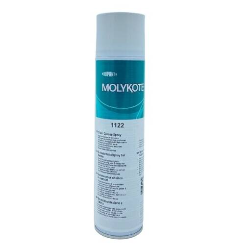 DuPont™ MOLYKOTE® 1122 Chain Oil | High-Performance Industrial Chain & Open Gear Grease – 400 mL - DuPont™ MOLYKOTE®