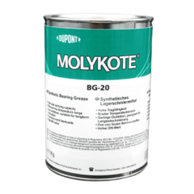 DuPont™ MOLYKOTE® BG-20 Synthetic Bearing Grease – Düşük Sıcaklıklarda Yüksek Performanslı Sentetik Rulman Gresi, -45°C ile +180°C - 1 KG - - 2