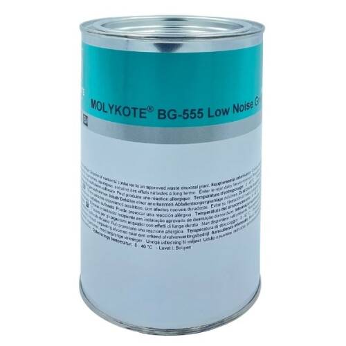 DuPont™ MOLYKOTE® BG-555 Low Noise Grease – Endüstriyel ve Hassas Mekanik Sistemlerde Düşük Gürültü ve Yüksek Performanslı Gres - 1 Kg - - DuPont™ MOLYKOTE®