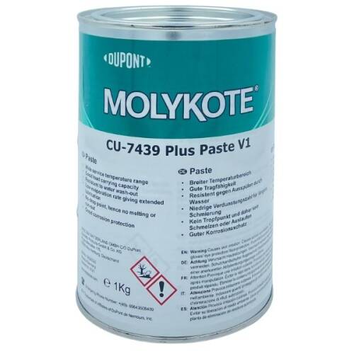 DuPont™ MOLYKOTE® CU-7439 Plus Paste – Yüksek Sıcaklık Bakır Macun - 1 kg - - DuPont™ MOLYKOTE®
