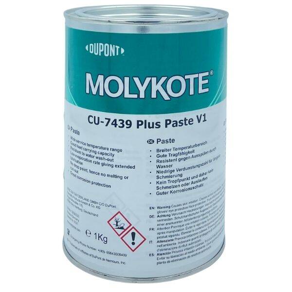 DuPont™-MOLYKOTE®-CU-7439-Plus-Paste-High-Temp-Copper-Based-Assembly-Paste-1Kg - 1