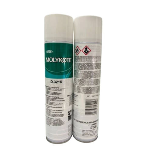 DuPont™ MOLYKOTE® D-321 R Anti-Friction Coating Spray – High Temp Dry Film 400ml - DuPont™ MOLYKOTE®