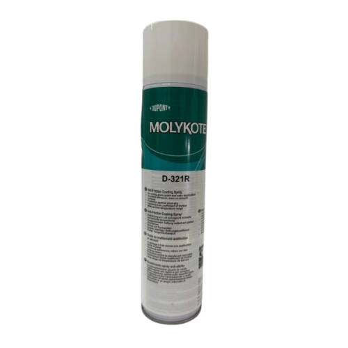 DuPont™ MOLYKOTE® D-321 R Anti-Friction Coating Spray – High Temp Dry Film 400ml - 2