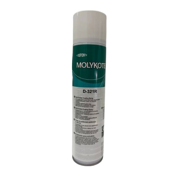 DuPont™ MOLYKOTE® D-321 R Anti-Friction Coating Spray – High Temp Dry Film 400ml - 2