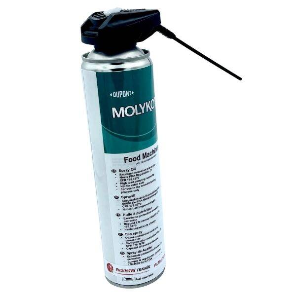 DuPont MOLYKOTE® Food Machinery Oil Spray – NSF H1 Gıda Uyumlu Makine Yağlayıcı Sprey (400 ml) - 2