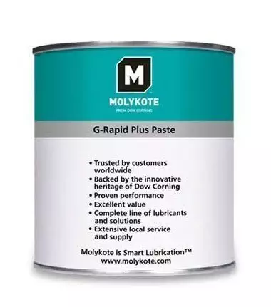 DuPont™ MOLYKOTE® G-Rapid Plus Paste – Black Solid Lubricant Assembly Paste - 1 Kg - - 2