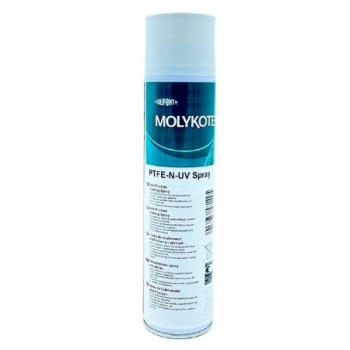 DuPont™ MOLYKOTE® PTFE-N UV Anti-Friction Coating Spray – UV Tespit Edilebilir PTFE Bazlı Kuru Film Yağlayıcı - 400 mL - - DuPont™ MOLYKOTE®