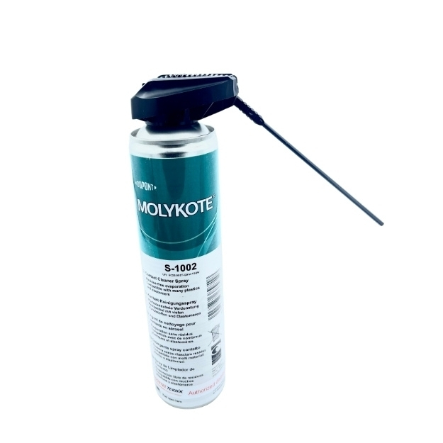 DuPont™ MOLYKOTE® S-1002 Contact Cleaner Spray – Elektriksel Temas Yüzeyleri İçin Güvenli Temizleyici (400 ml) - 1